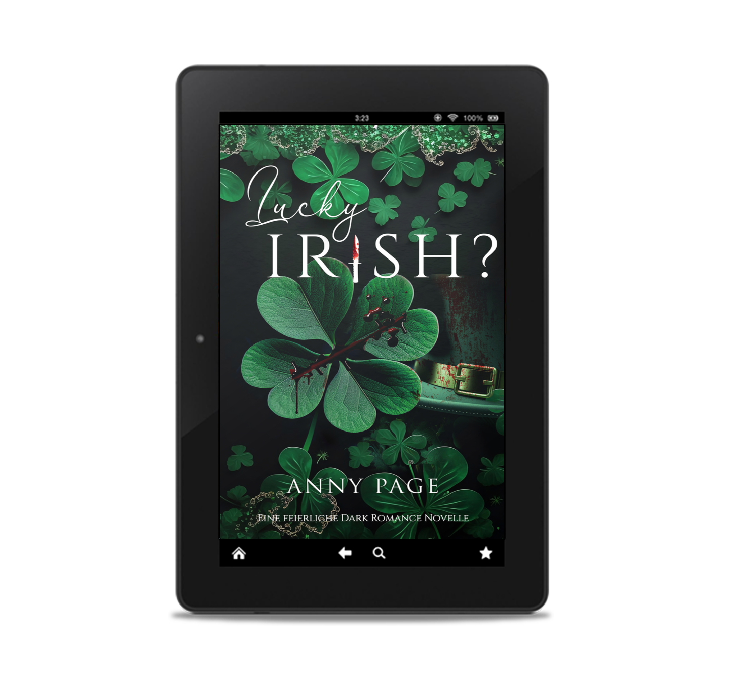 Cover des Buches Lucky Irish?, die Grafik dient als Link zur Detailseite