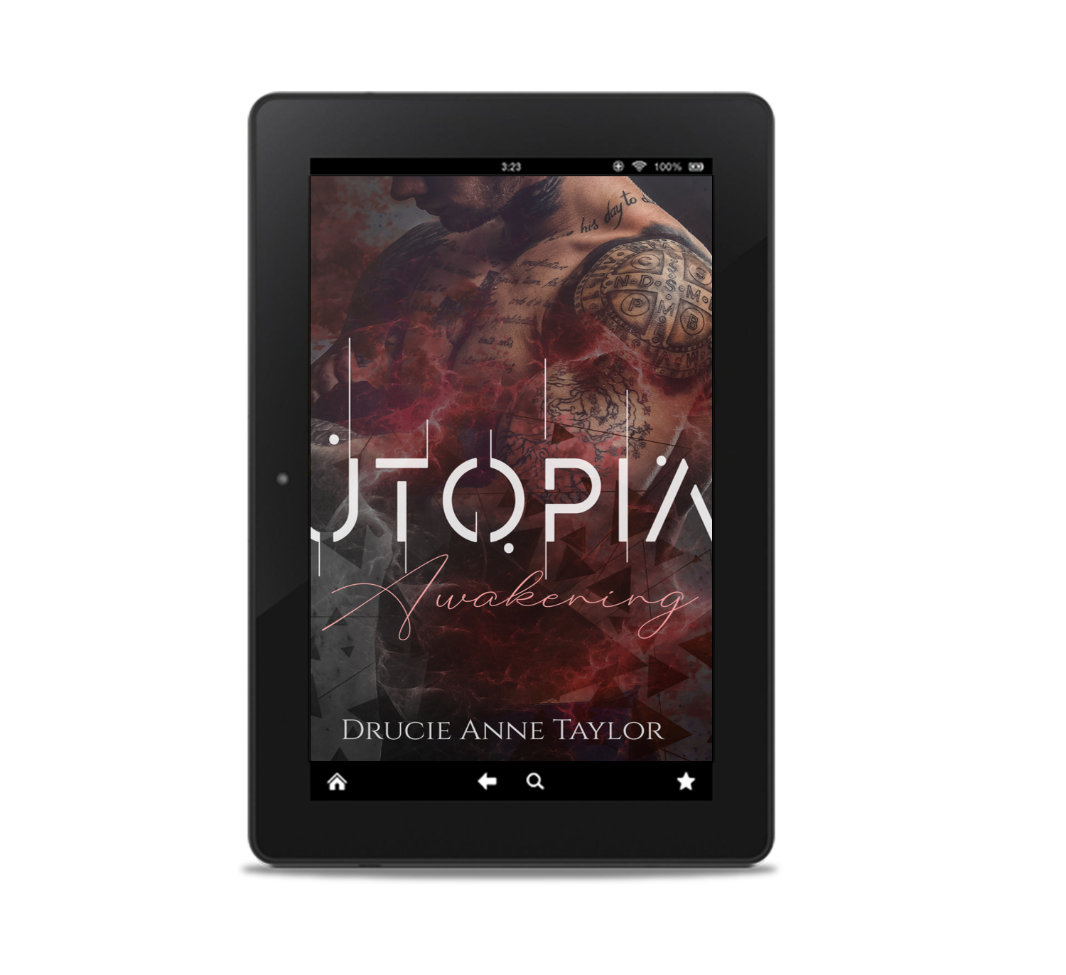 Cover des Buches Utopia: Awakening, die Grafik dient als Link zur Detailseite