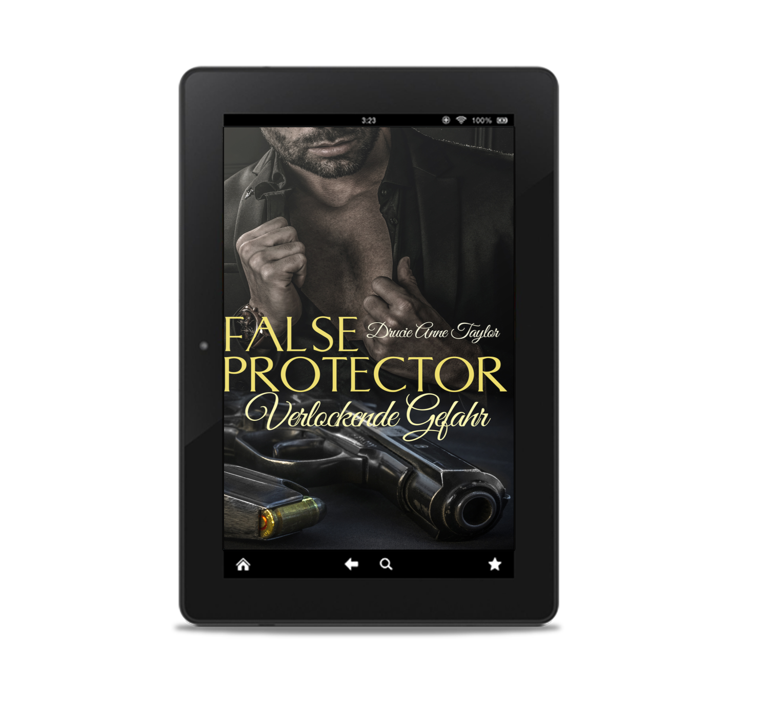 Cover des Buches False Protector: Verlockende Gefahr, die Grafik dient als Link zur Detailseite