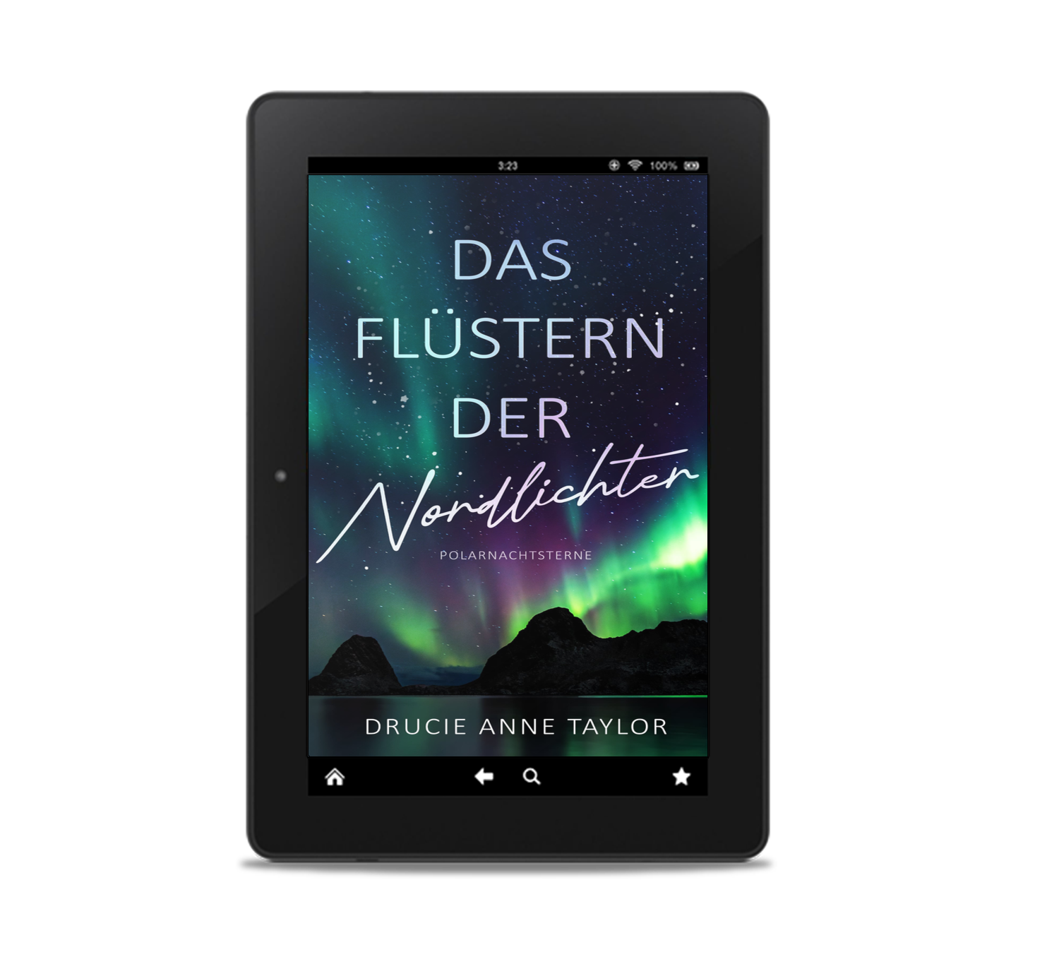 Cover des Buches Das Flüstern der Nordlichter: Polarnachtsterne