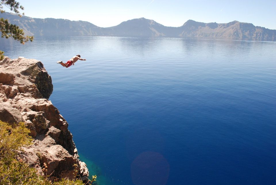 Crater Lake Hiking - Swimming at Cleetwood Cove