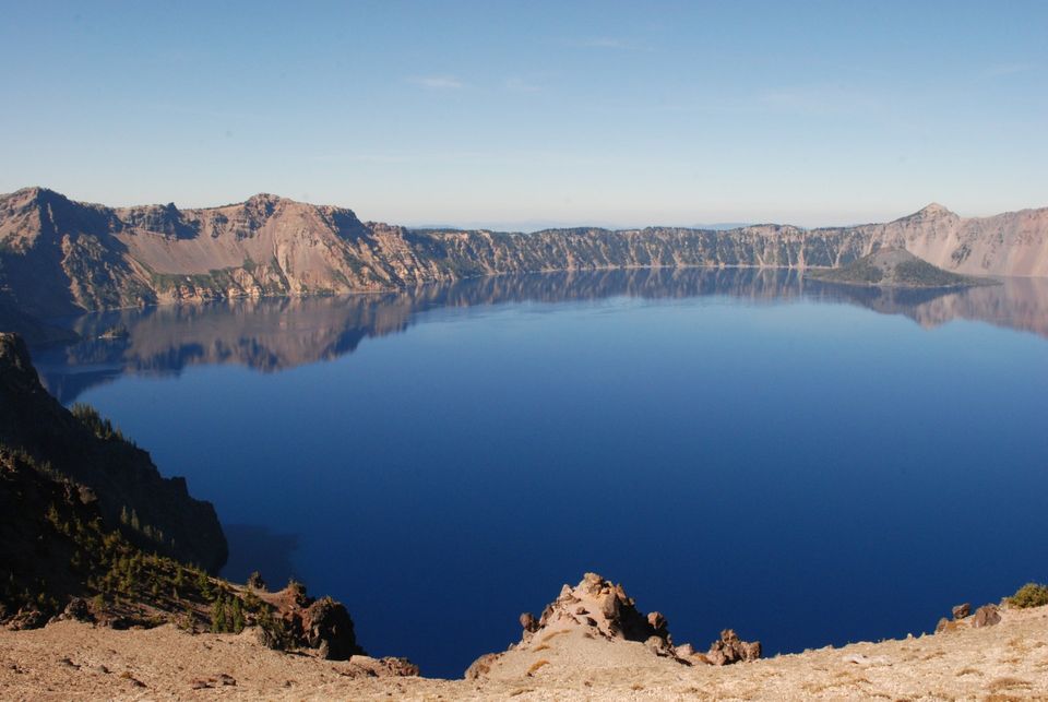 Crater Lake Hiking - View from Cloud Cap Overlook