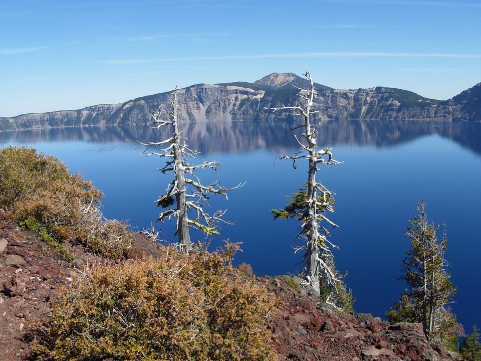 Crater Lake Hiking - Wizard Island Summit