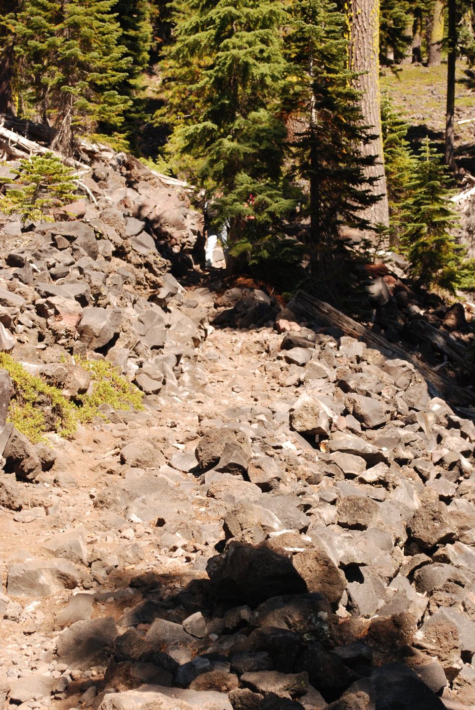 Crater Lake Hiking - Wizard Island Trail to Summit