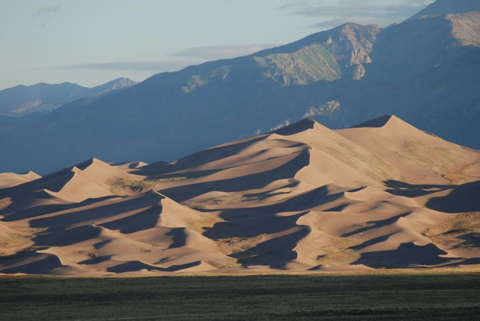 Great Sand Dunes National Park - View from Great Sand Dunes Lodge