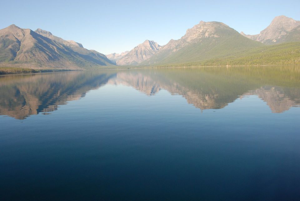 Glacier National Park Attractions - View on Lake McDonald boat tour