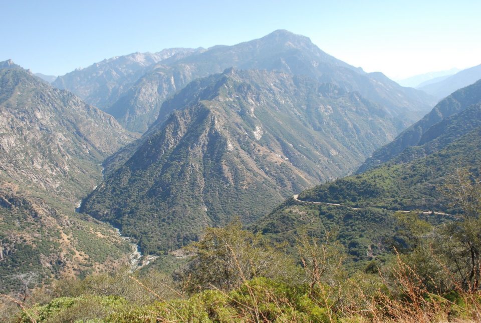 Kings Canyon Hiking - Junction View Overlook