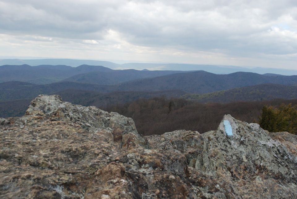 Shenandoah Hiking - Bearfence Mountain Summit