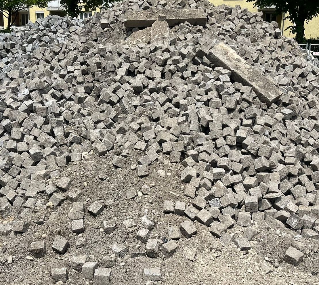 Granit Kleinpflaster gebraucht