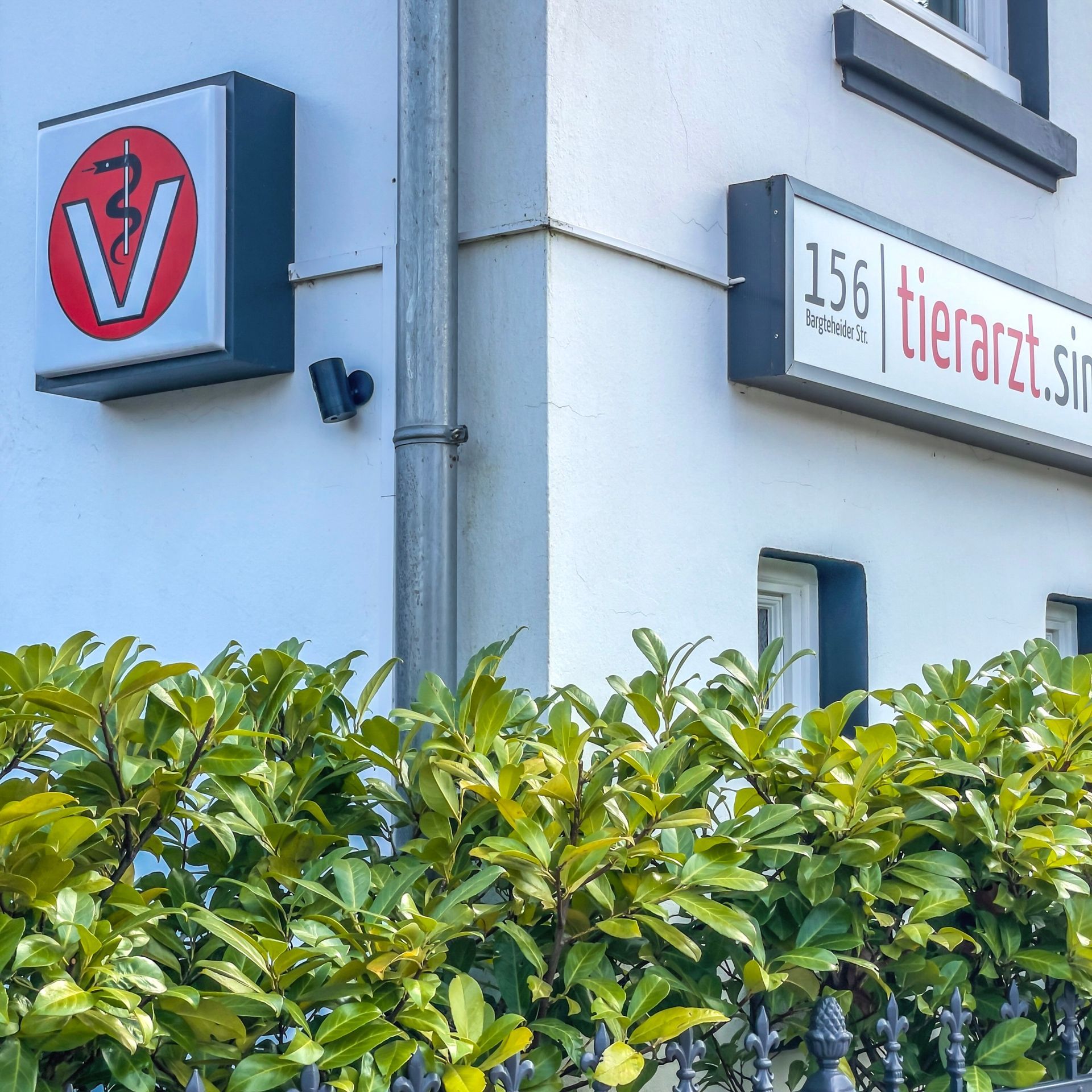 Tierarztpraxis Simon in Hamburg Rahlstedt Logo Werbung