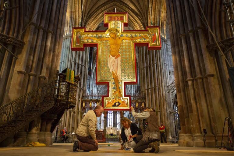 Icon painter Ian Knowles, founder of the Bethlehem Icon School