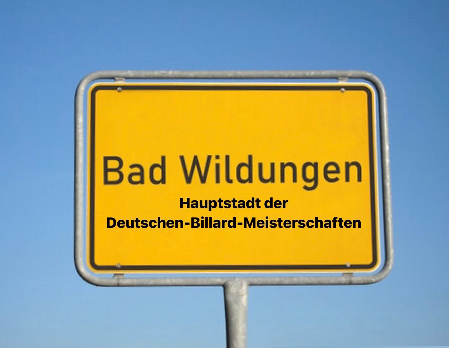 Deutsche Meisterschaften Billard in Bad Wildungen