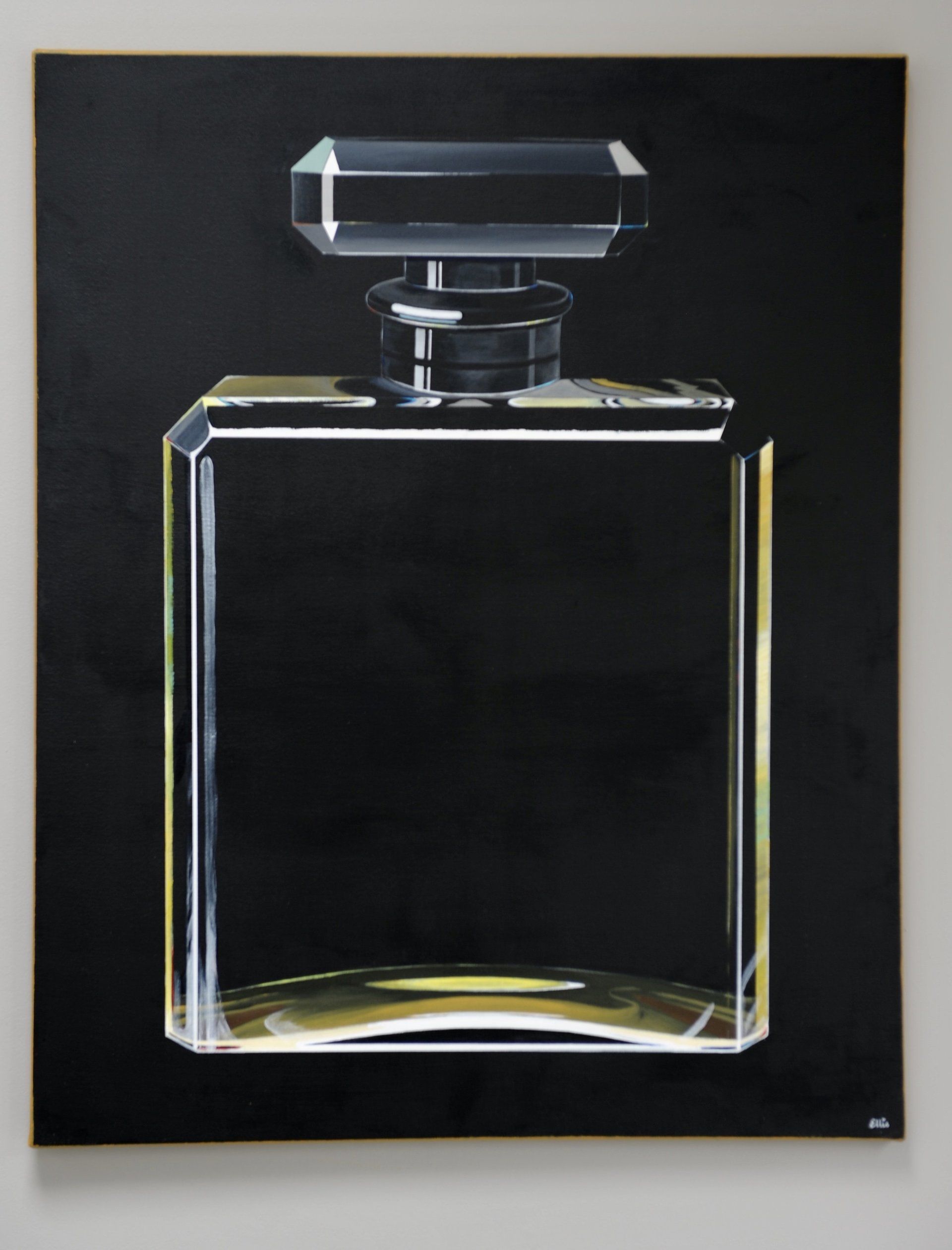 gallery of perfume paintings by artist Anne-Marie Ellis