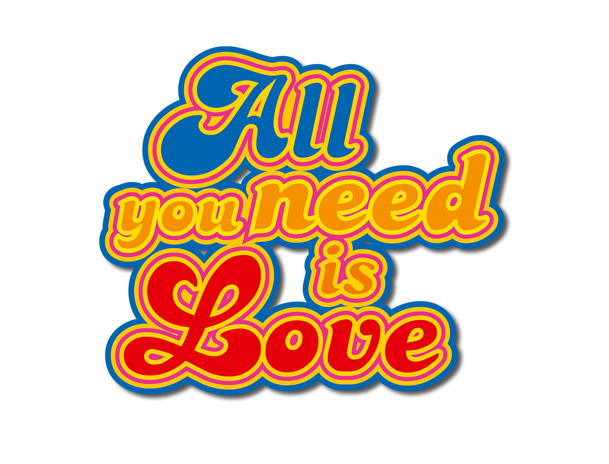 All you need is love, Logo-Gestaltung, TCFHE, Werbeagentur, Karlsruhe