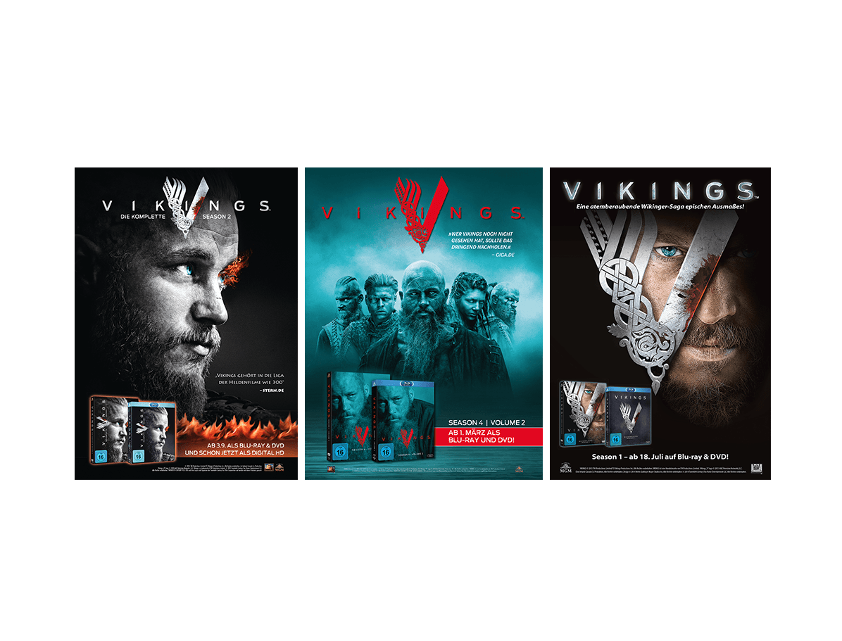 Anzeigen Vikings, MGM, Werbeagentur, Karlsruhe