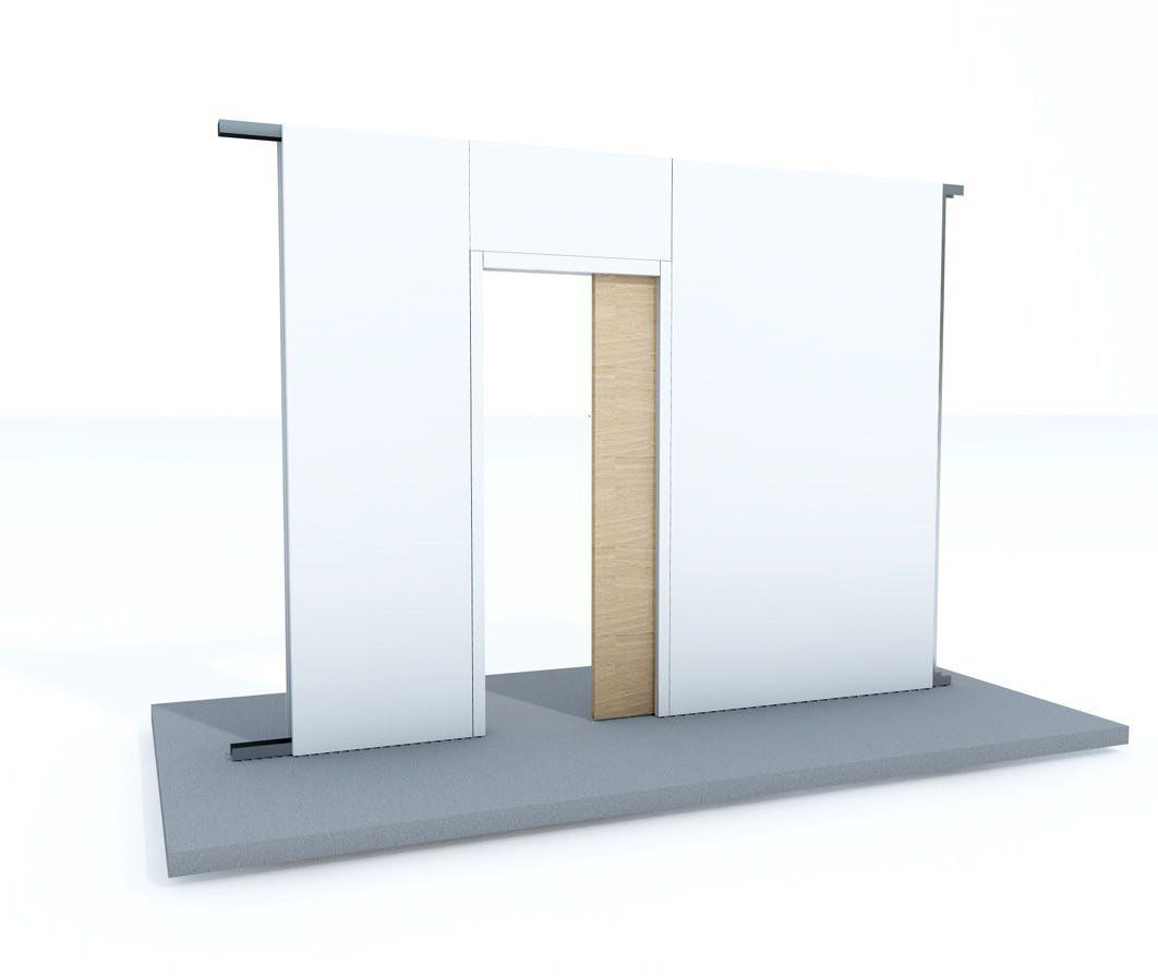 Knauf Pocket Kit für CW 75 und CW 100 Standard SchiebetürSystem zum