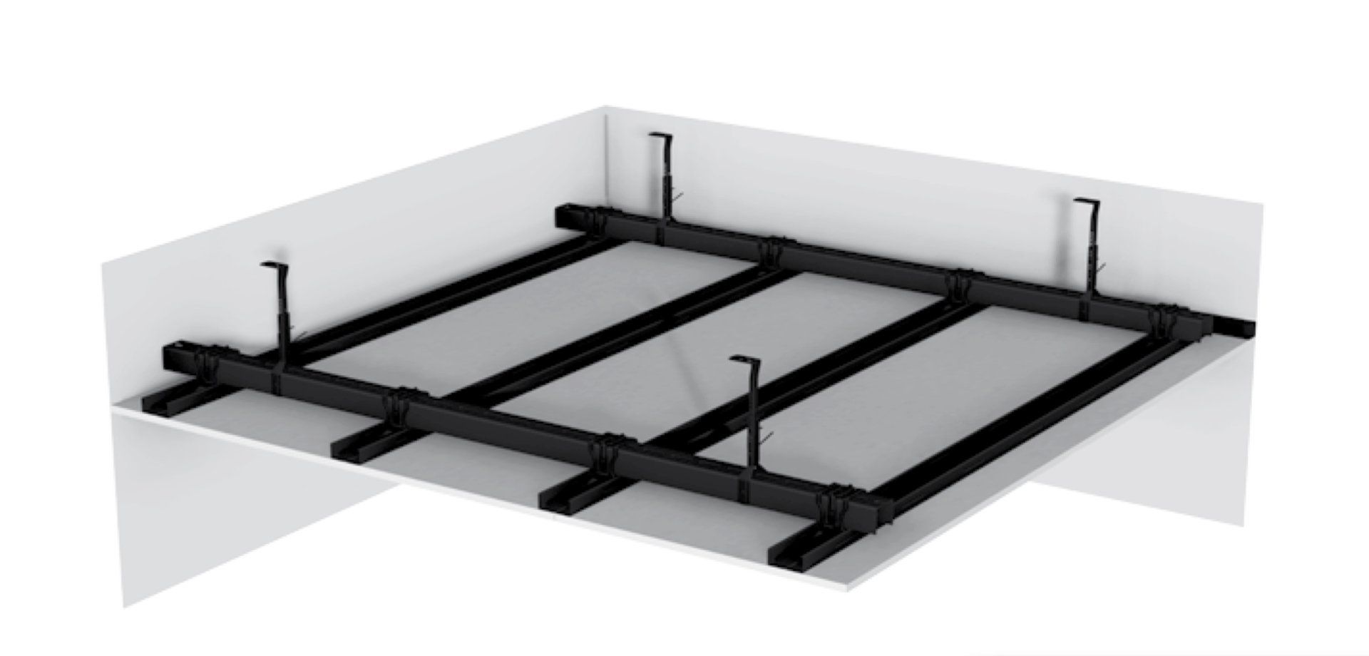 Design-Decken, Unterdecken, Dachsystem, Holzbalkendecken-System