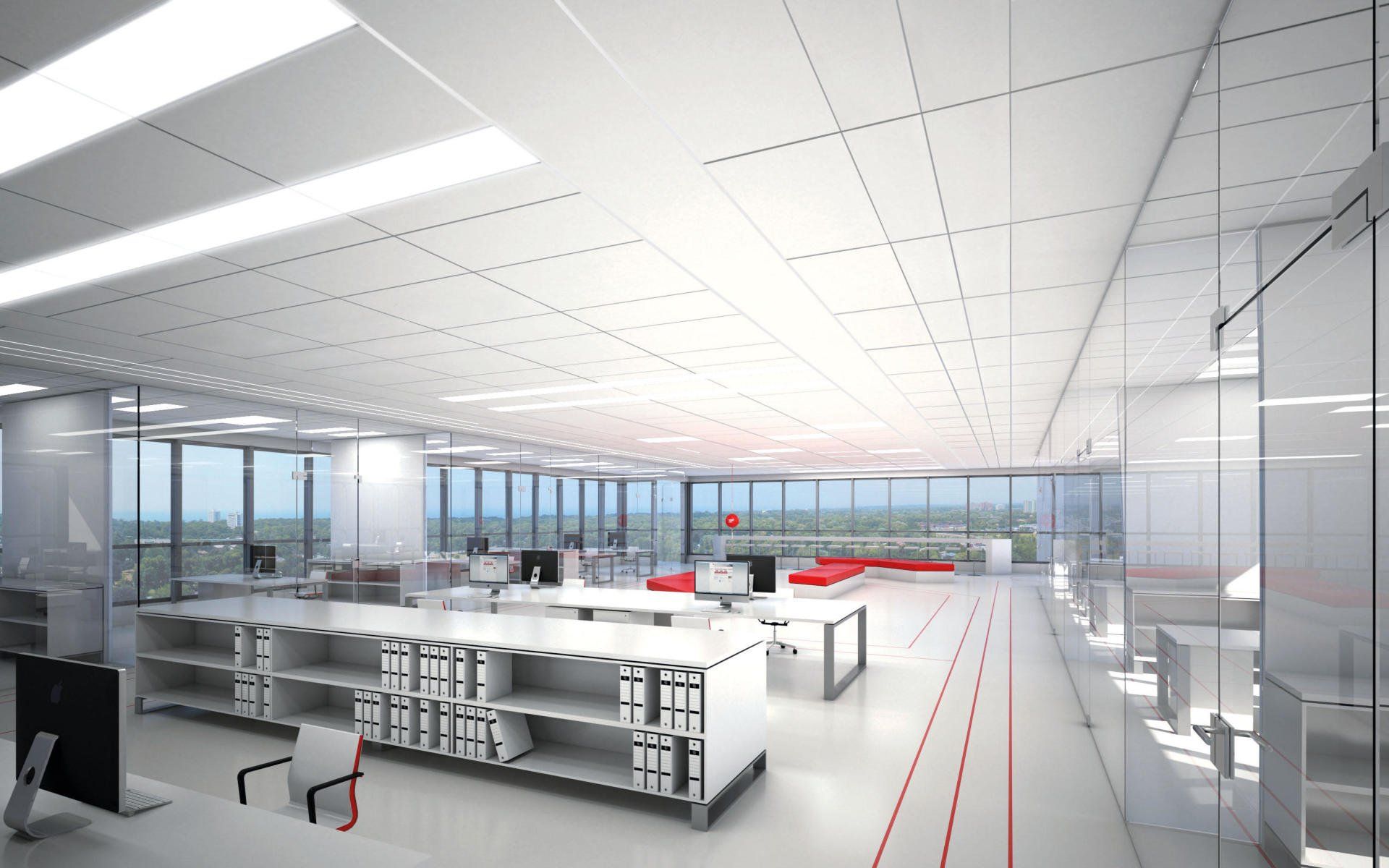 Anforderung an die Unterdecke alleine: selbstständige Brandschutzeinheit