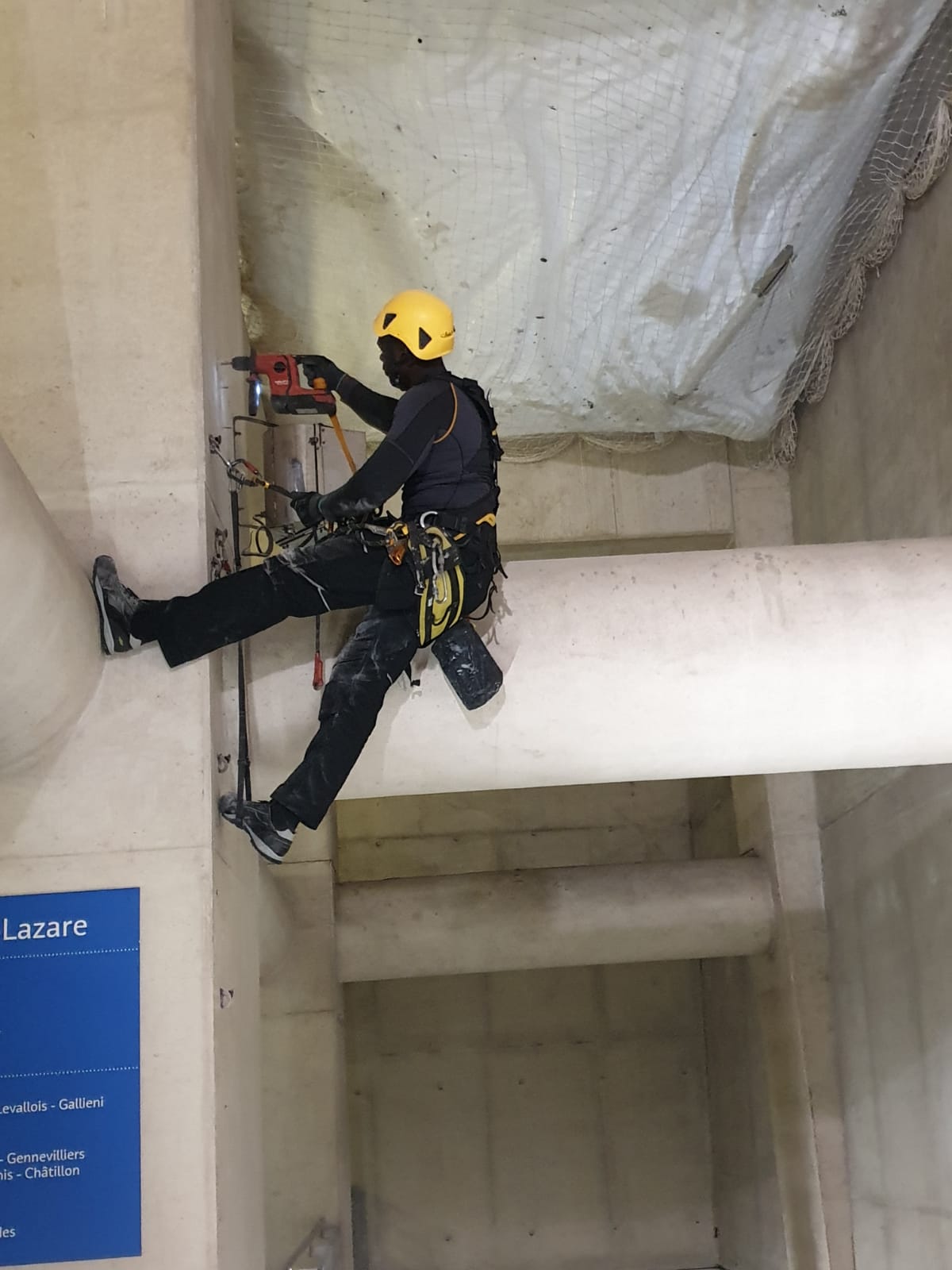 Installation points d'ancrage - SNCF 2019