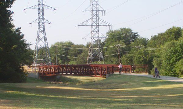 image of bridge on the Preston ridge trail