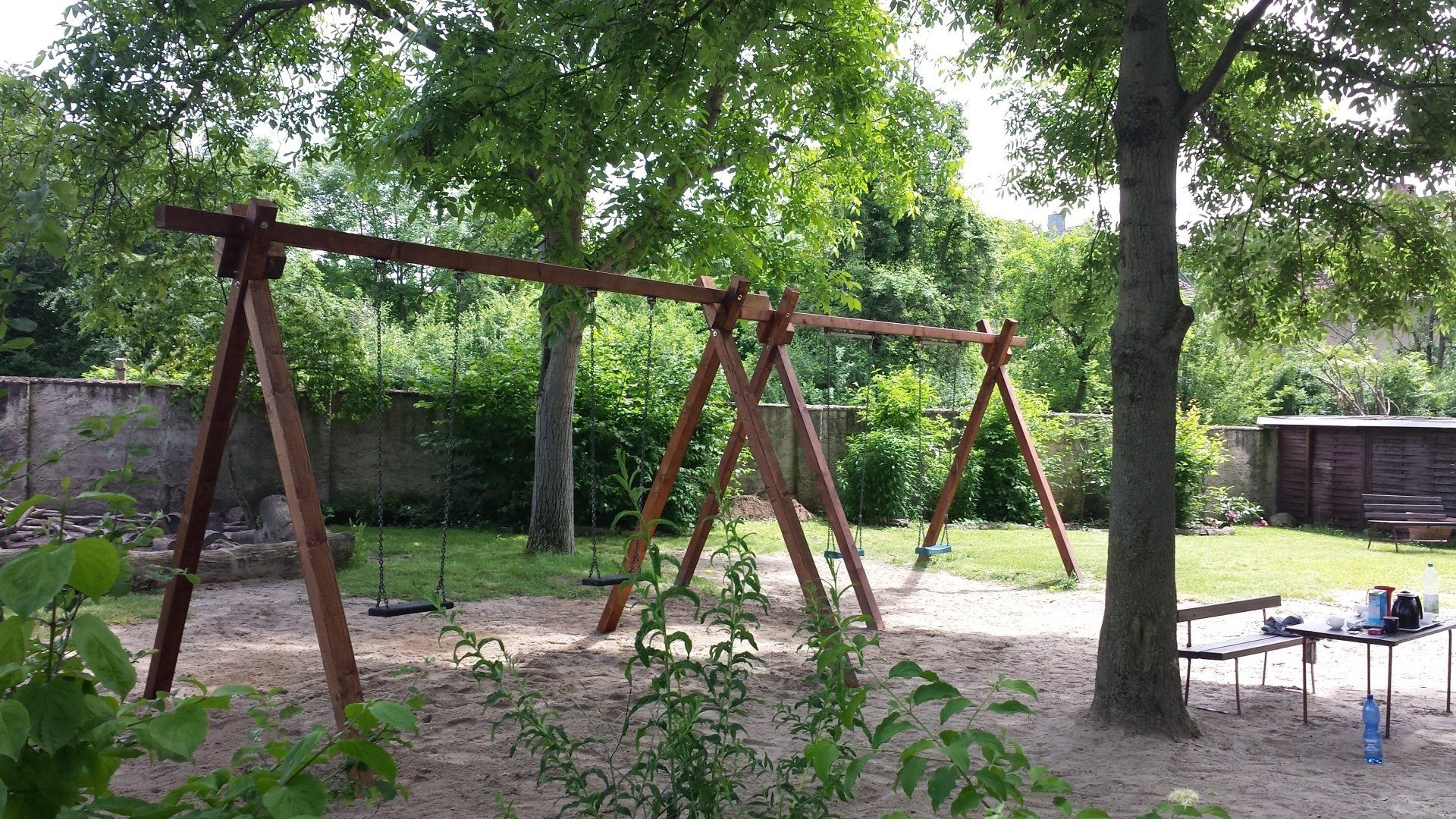 Rutschanlage / Schaukelanlage    Kita Neubau