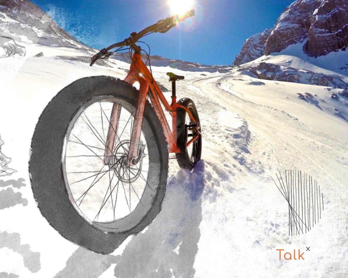 Fatbiken im Schnee, Ungewöhnlicher Wintersport als Markenstrategie