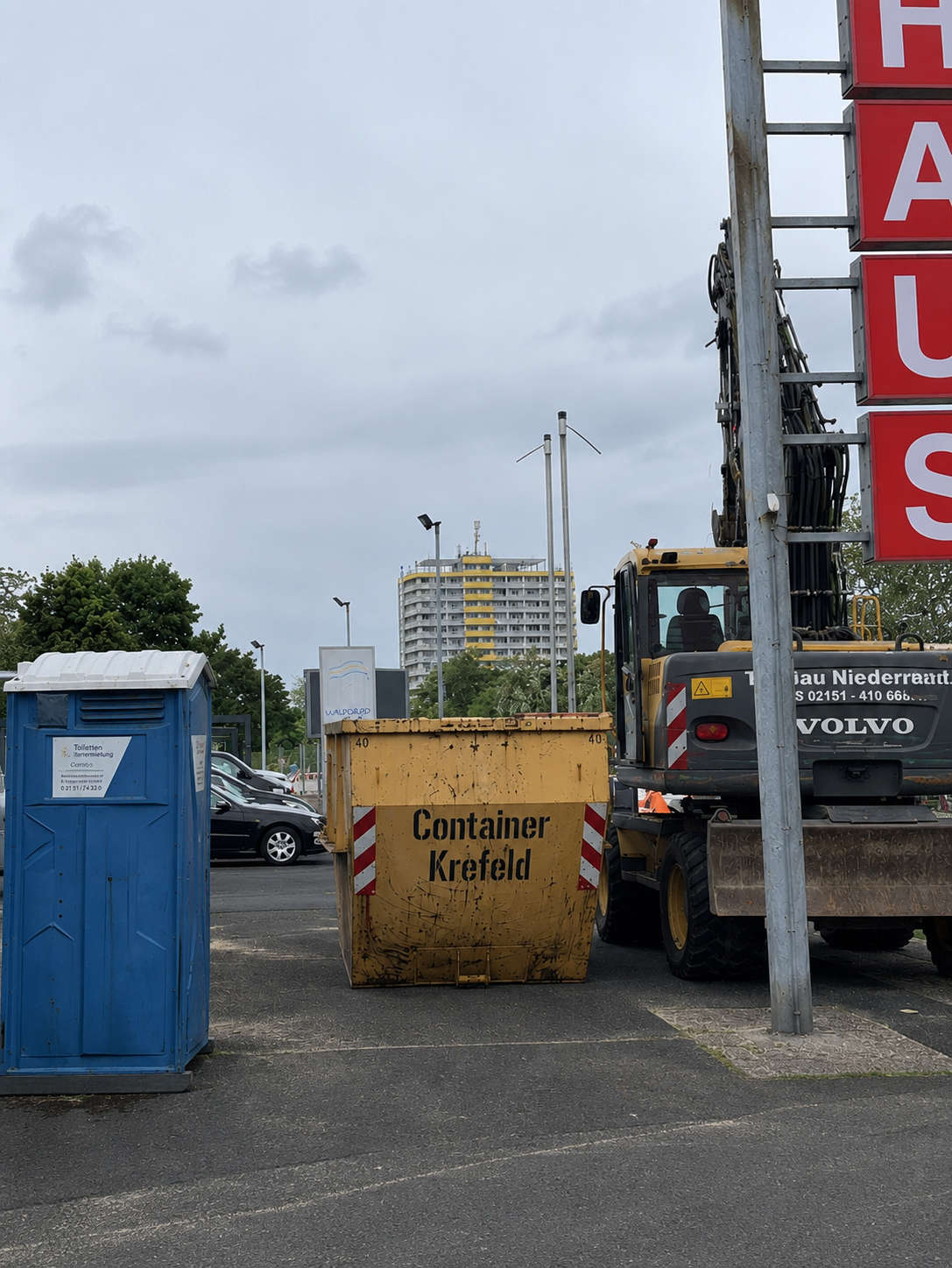 Erdaushub Container Krefeld