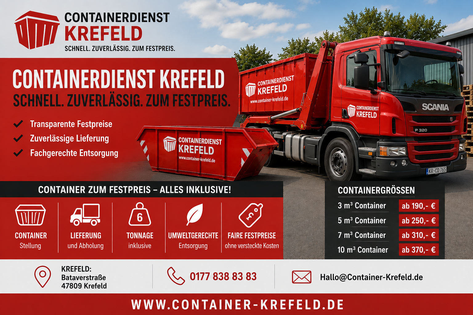Container Krefeld Container Containerdienst Krefeld