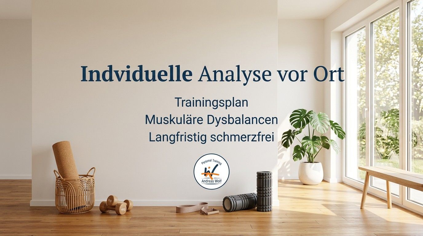 Individuelle Anamnese und Trainingsplanung für Mobilität – Andreas Wolf Personal Training.