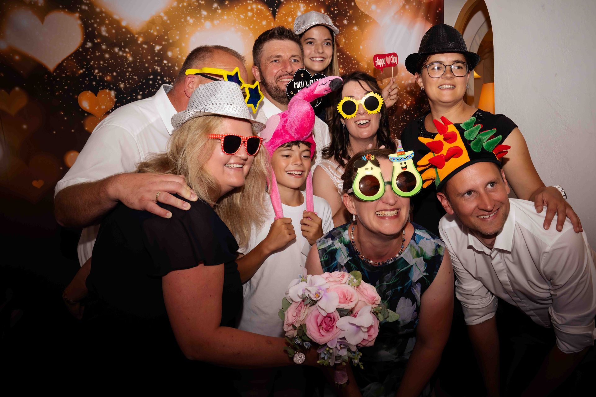 Fotospiegel Partystimmung alle haben Spass