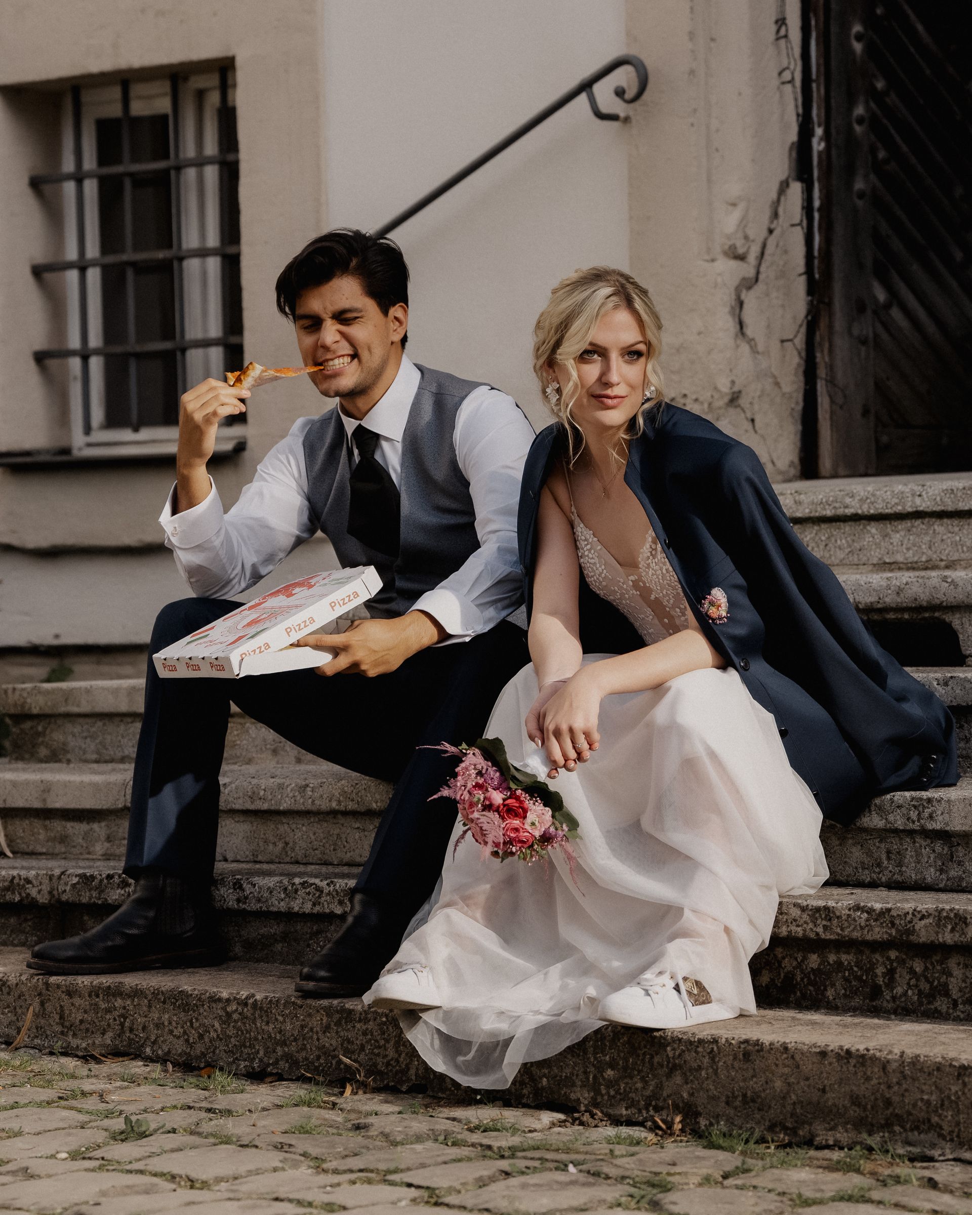 kreatives Paarshooting - Hochzeitsfotografie 