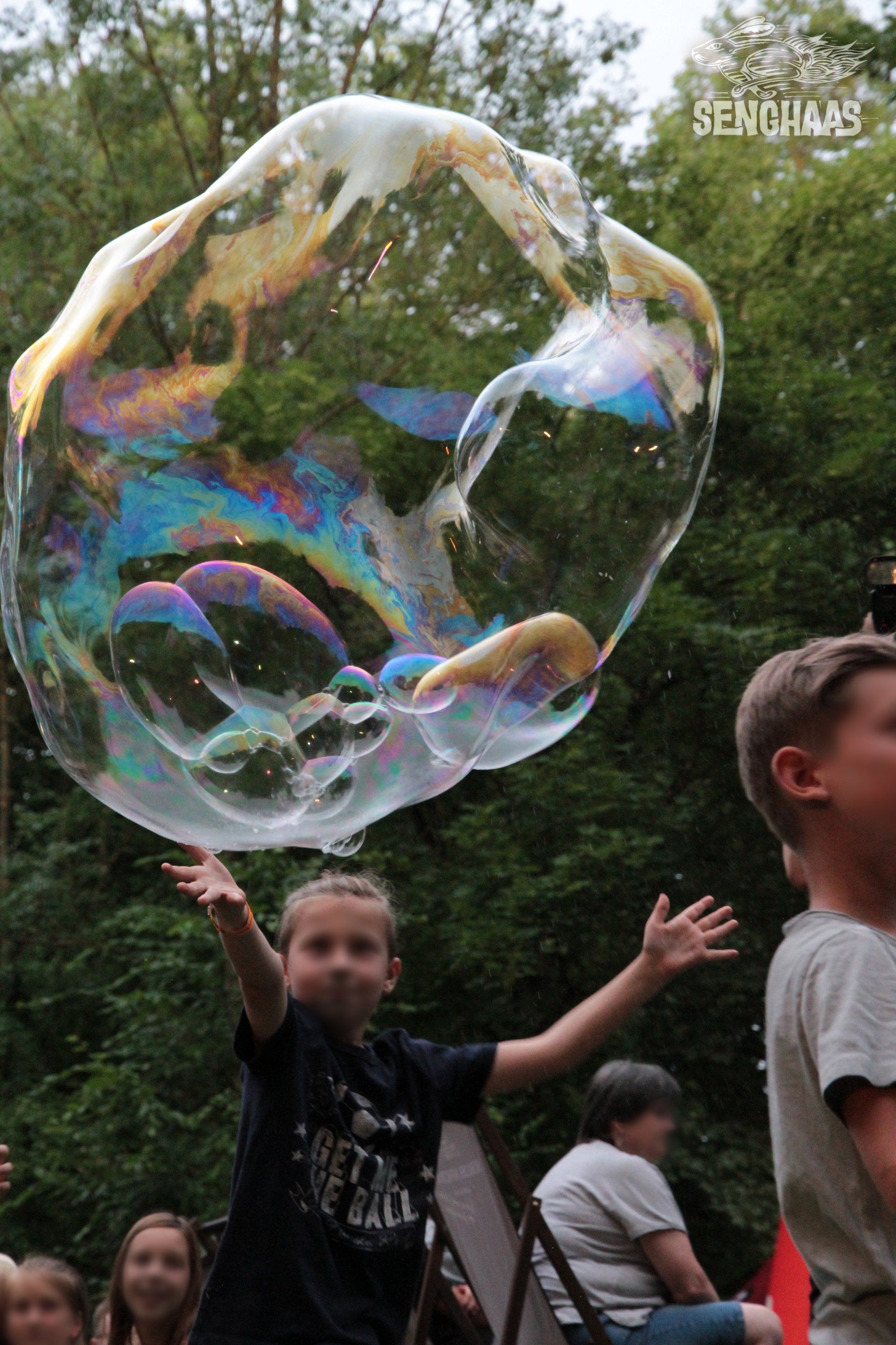 Riesen-Seifenblasen