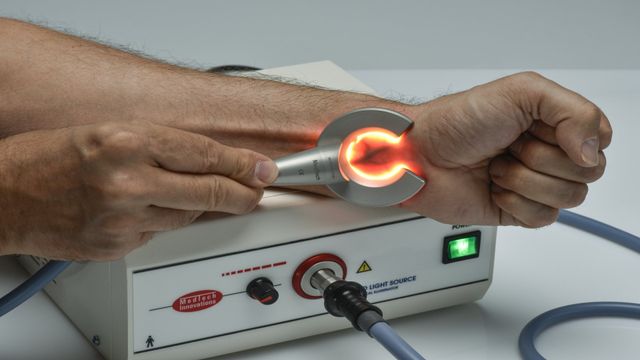 Veinlite Transillumination Anwendung 2