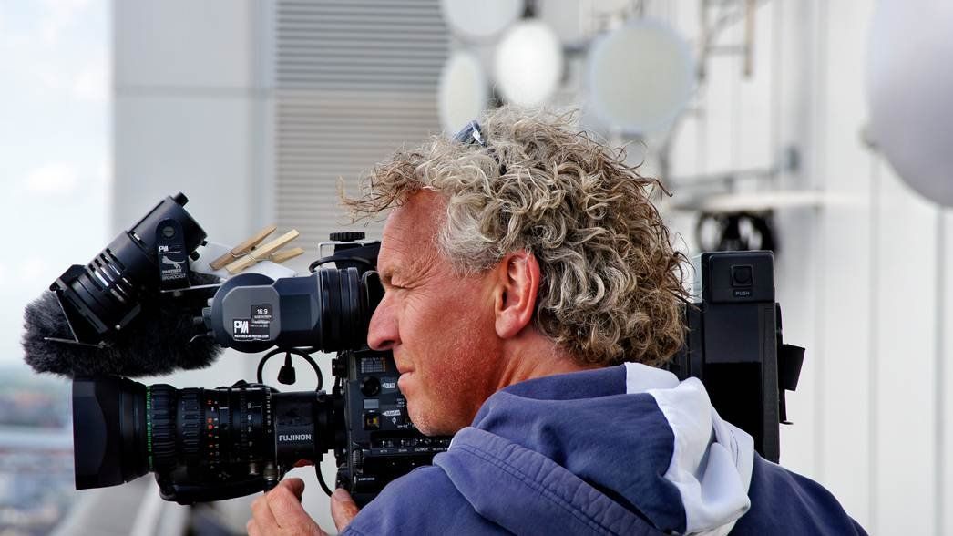 pictures in motion Kameramann beim drehen