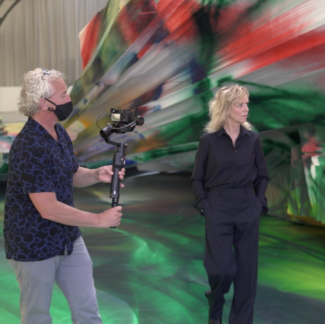 pictures in motion Kameramann mit Gimbal