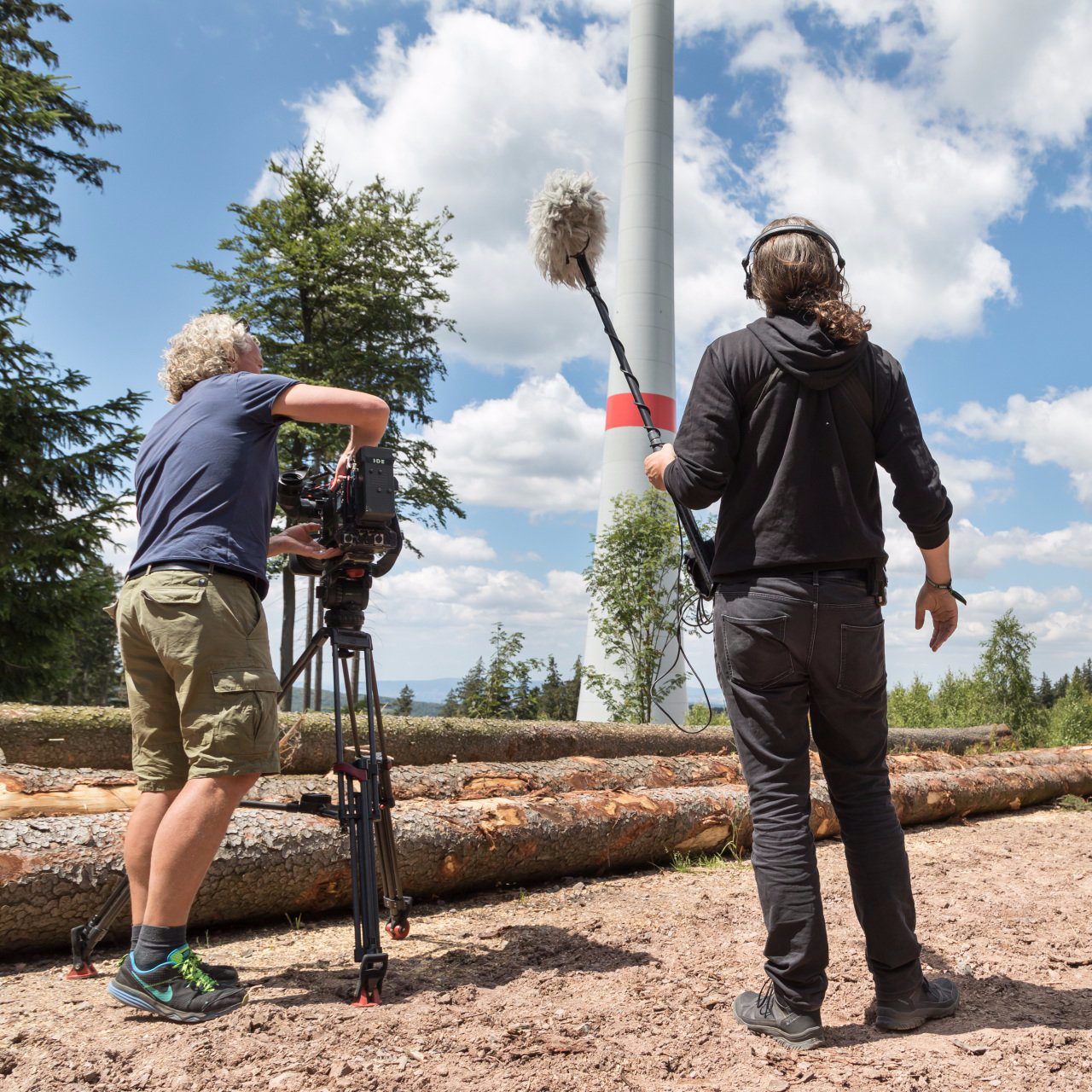 pictures in motion TV Crew beim Dreh