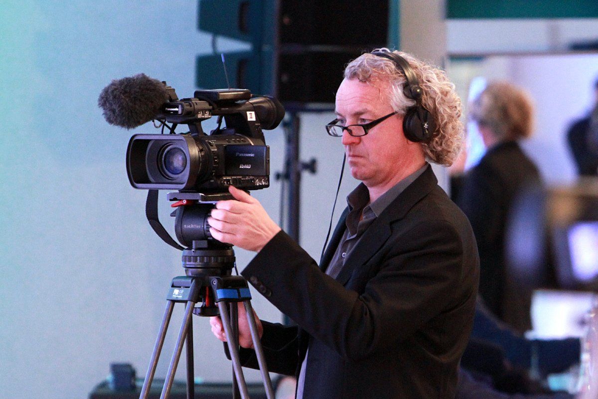 pictures in motion Kameramann in einer Live Produktion