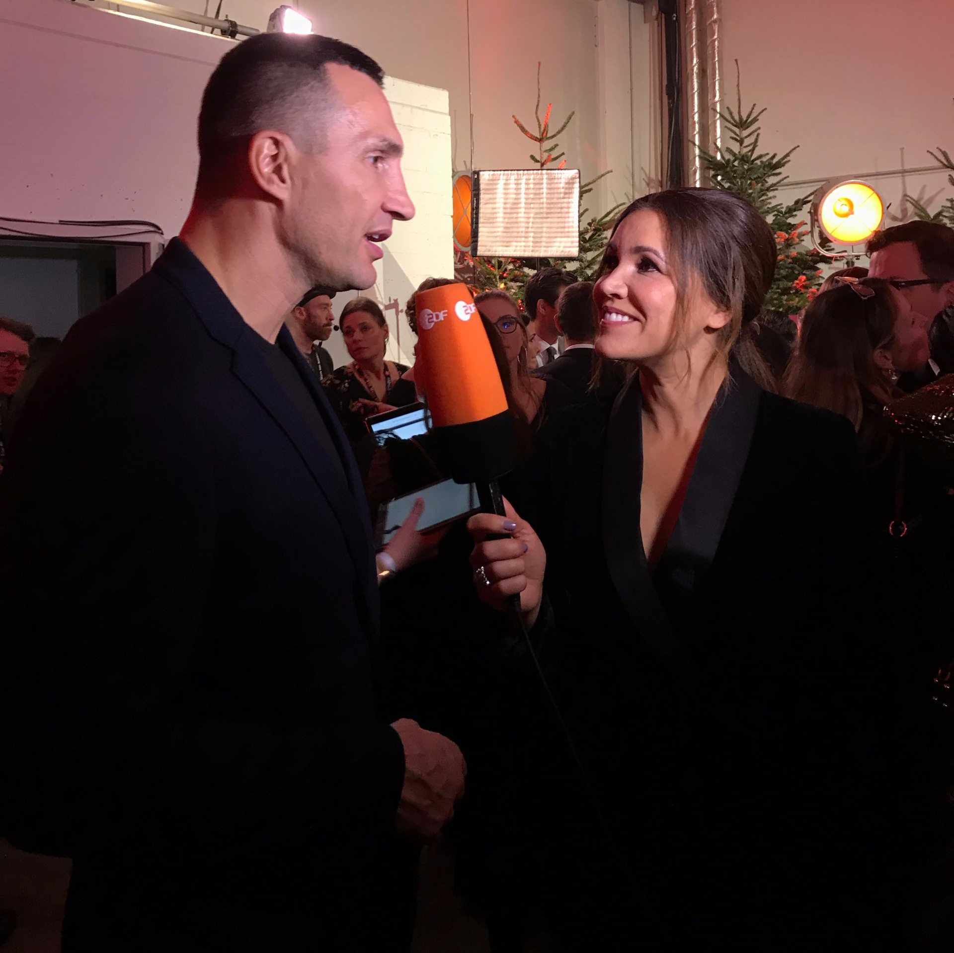 PIM Kamerateam beim Interview