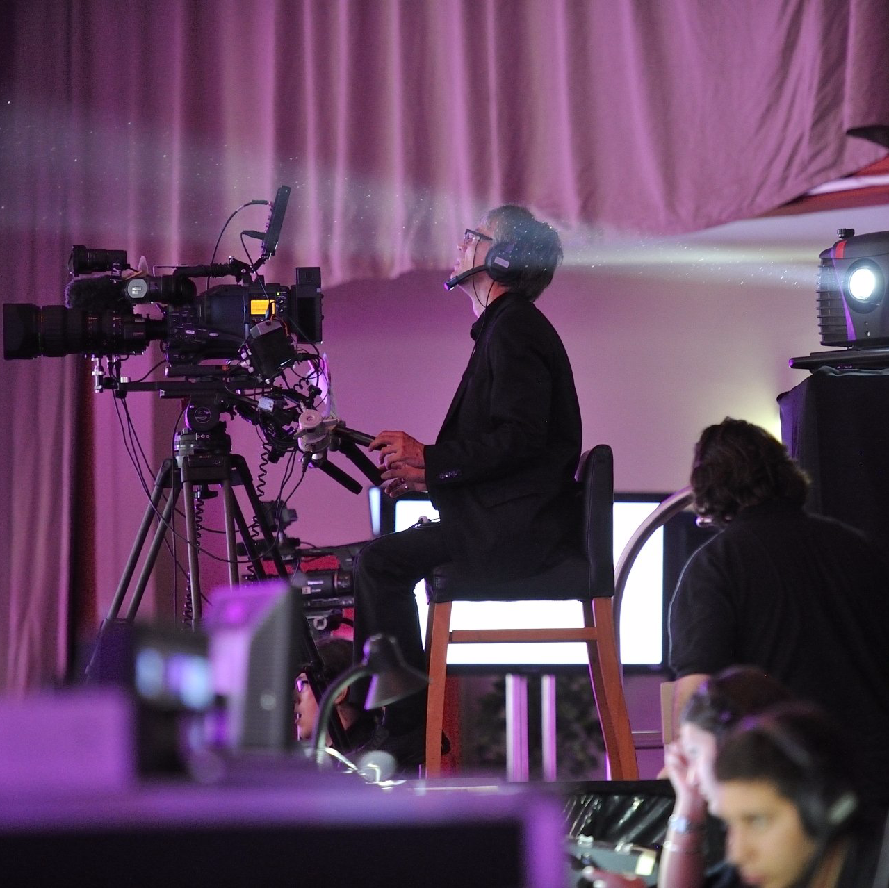 pictures in motion Kameramann bei einer Mehr-Kamera-Produktion