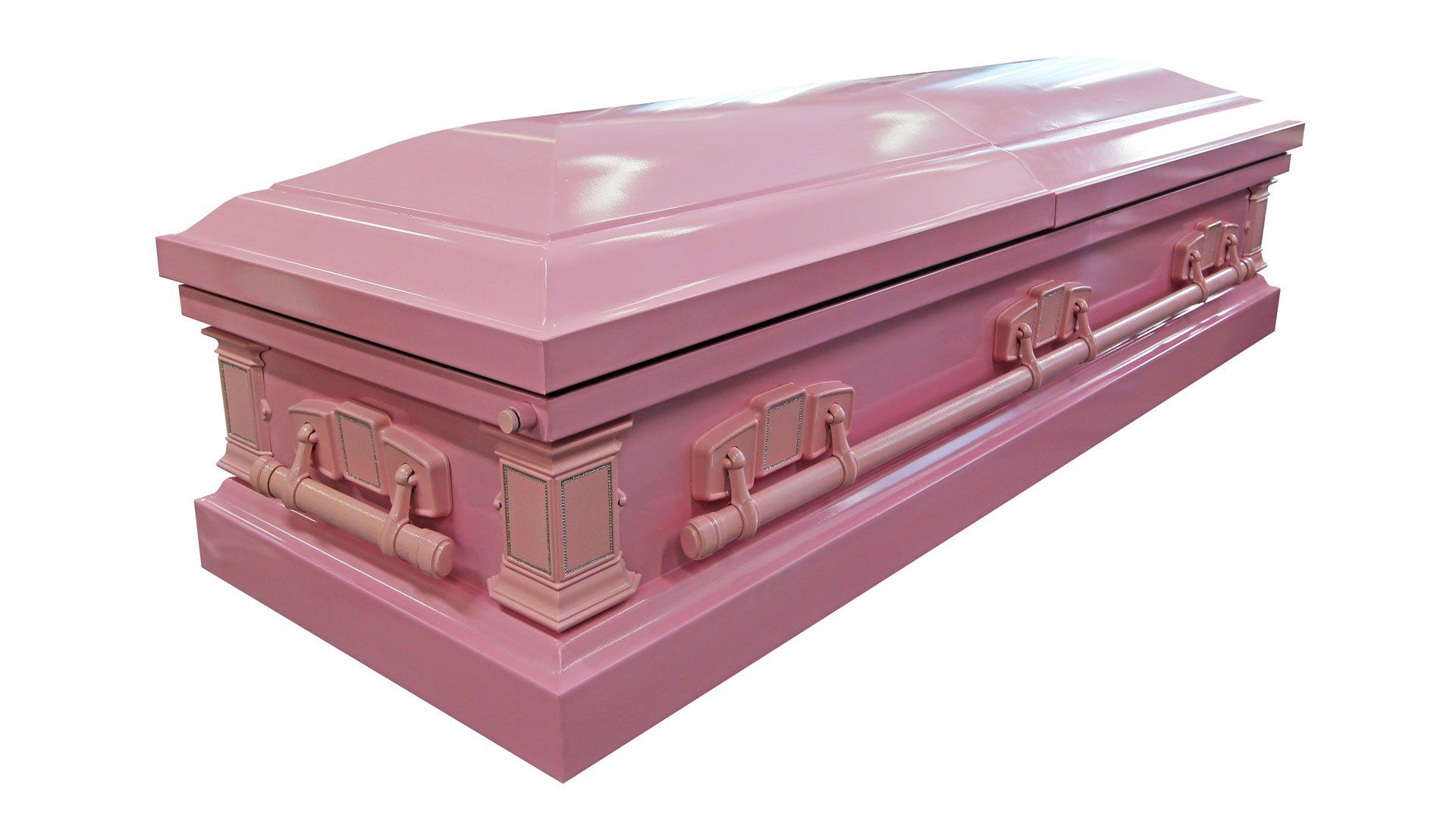 Розовый гроб