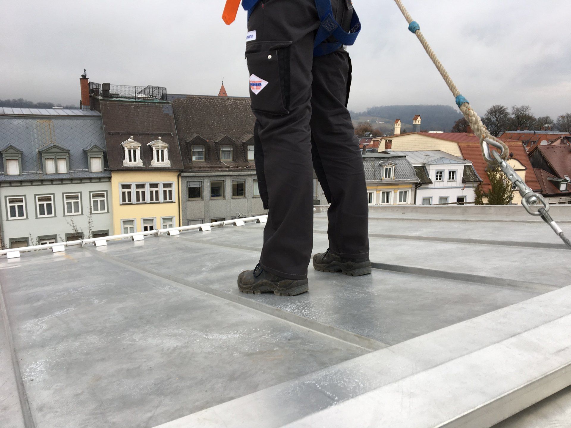 Schneefang Ravensburg Fiederer Flaschnerei Schneestopp