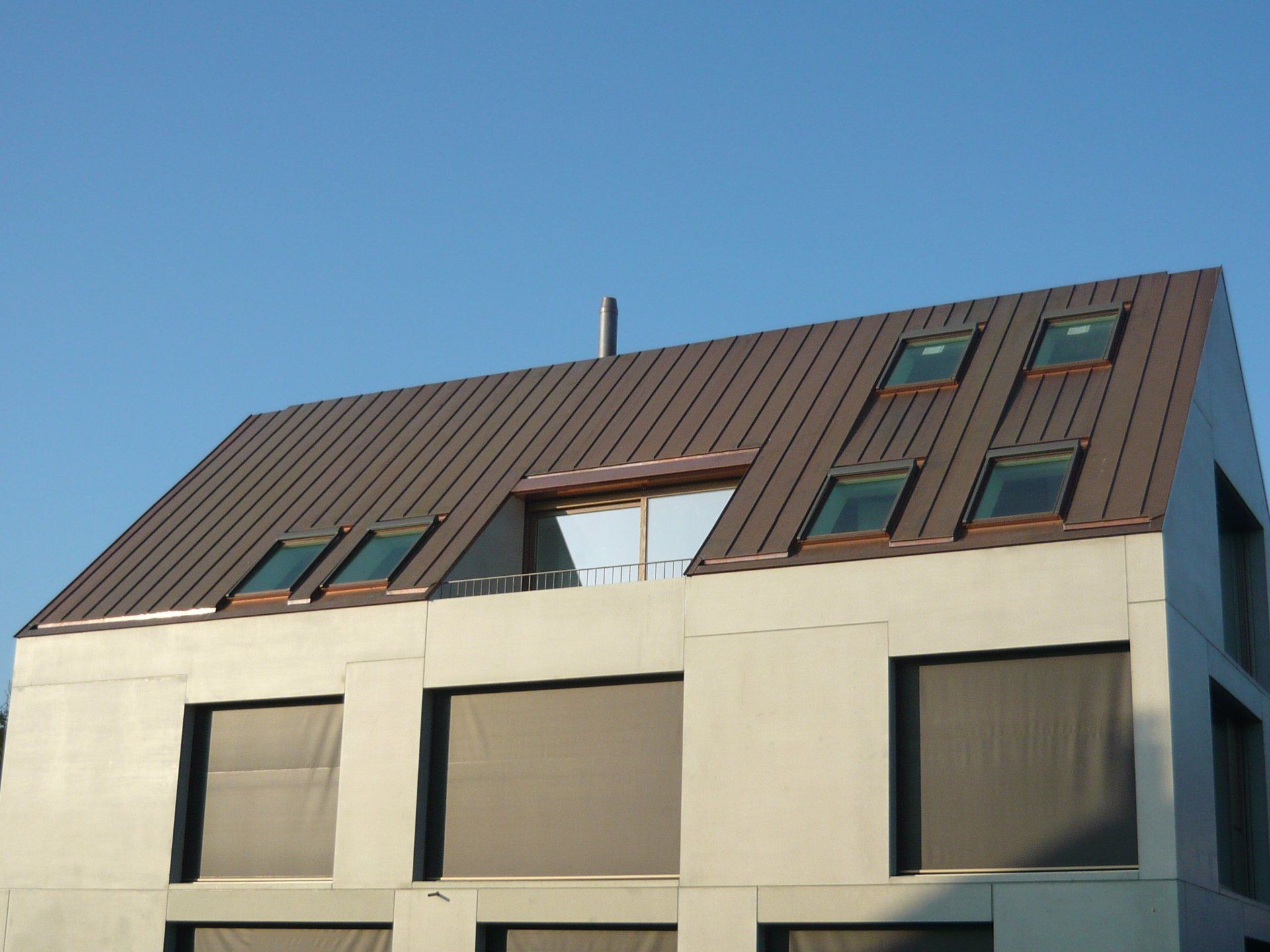 Metalldach Loggia Fiederer Ravensburg Flaschner Blechner Metalldach Blechdach