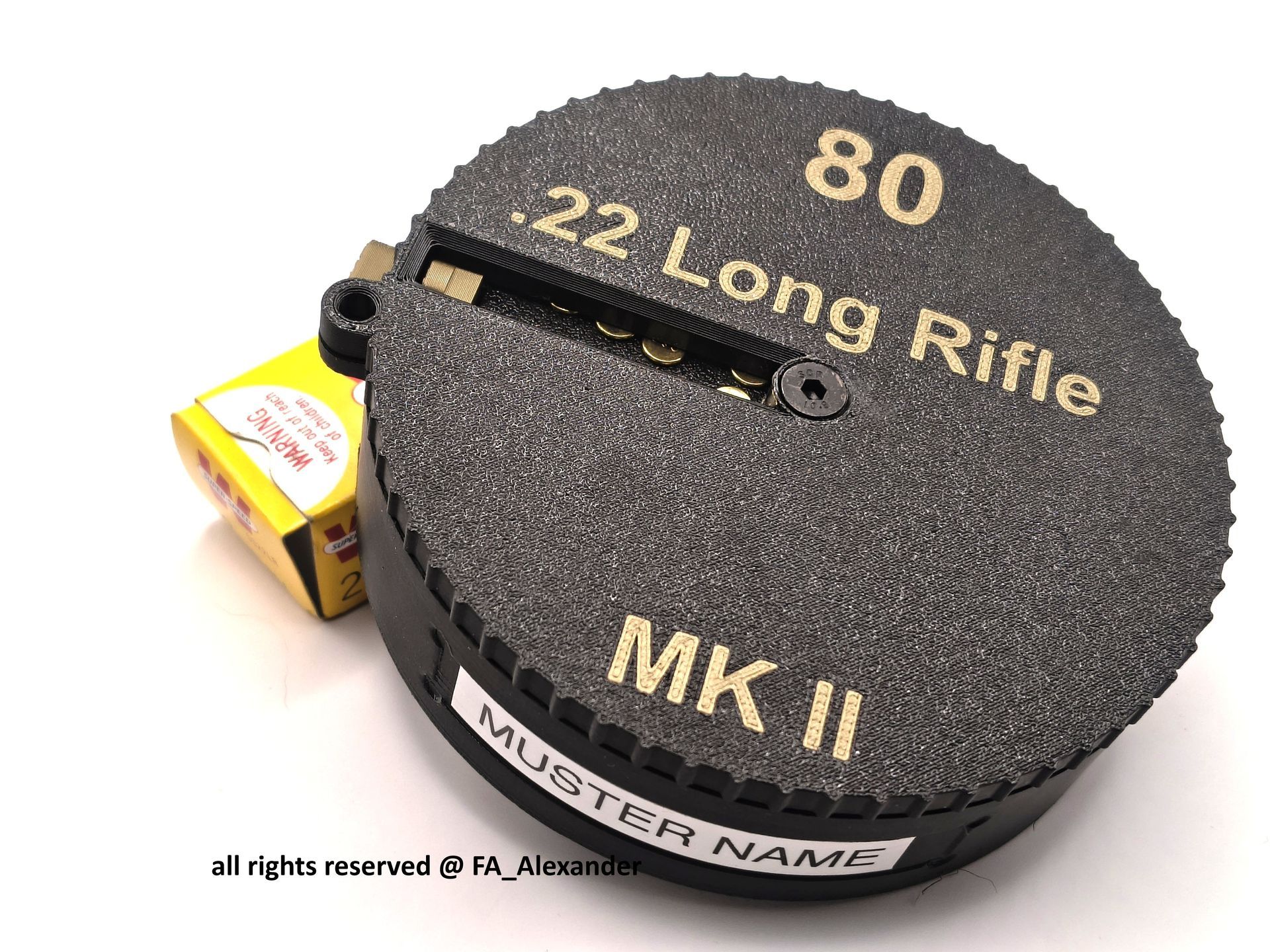 KK, .22,  Munition, Spender, Box