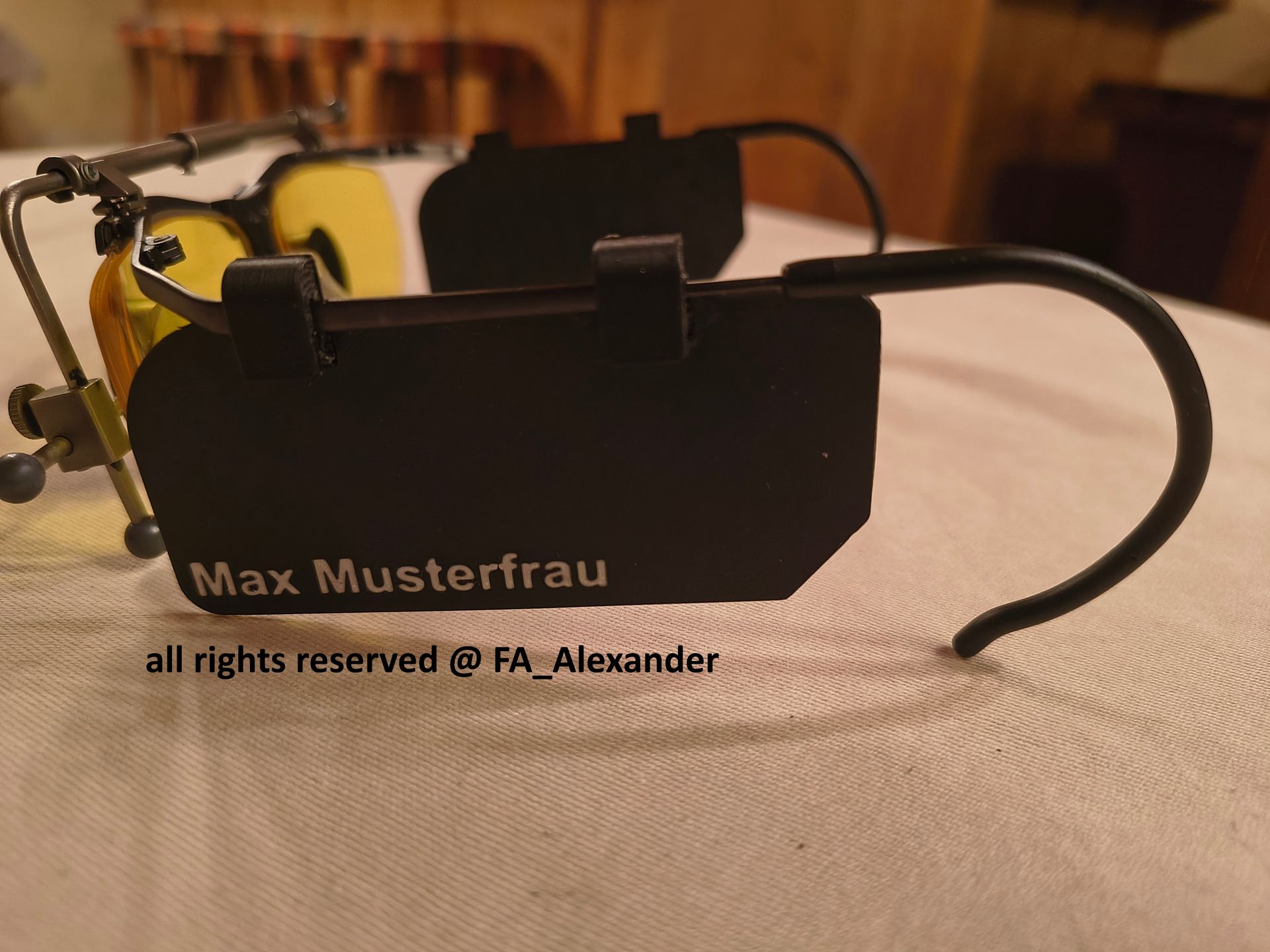 Sportschießbrille, Seitenblende, Müller, Manching