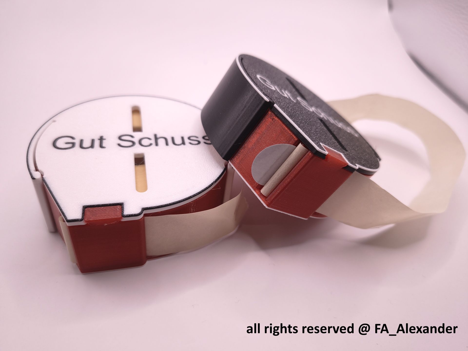 Schusspflaster Spender, Schusspflaster Boxr