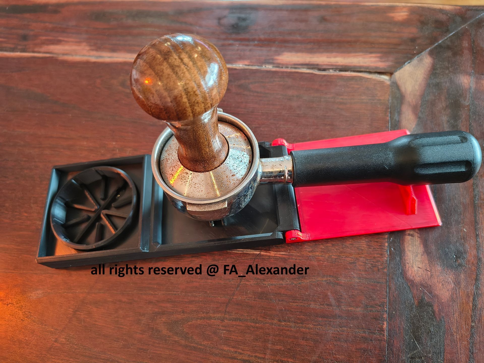 Barista, Tamper, Ablage