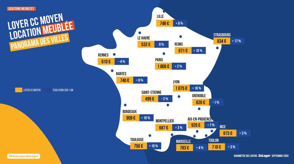 Les Loyers Sont En Hausse Dans La Majorité Des Grandes Villes Dont Nice 6196