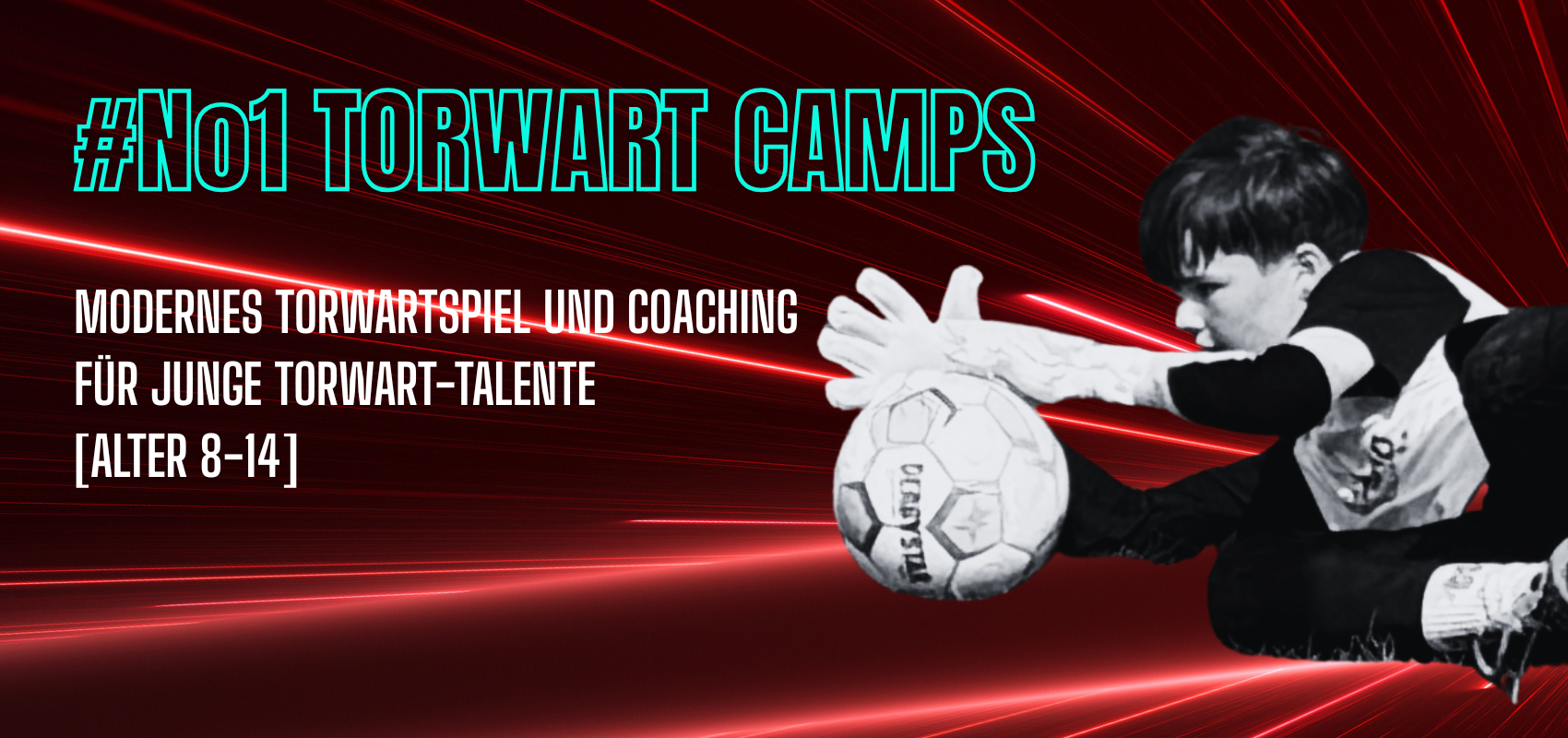 Junges Torwart-Talent nimmt am Torwart Camp in der Region Hannover in den Herbstferien 2025 teil