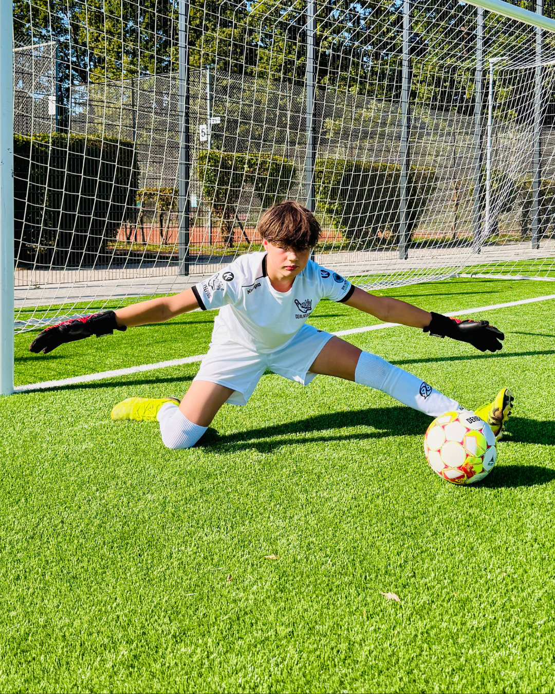 Torwarttrainer Ingo Stoll in der #No1 GOALKEEPING ACADEMY