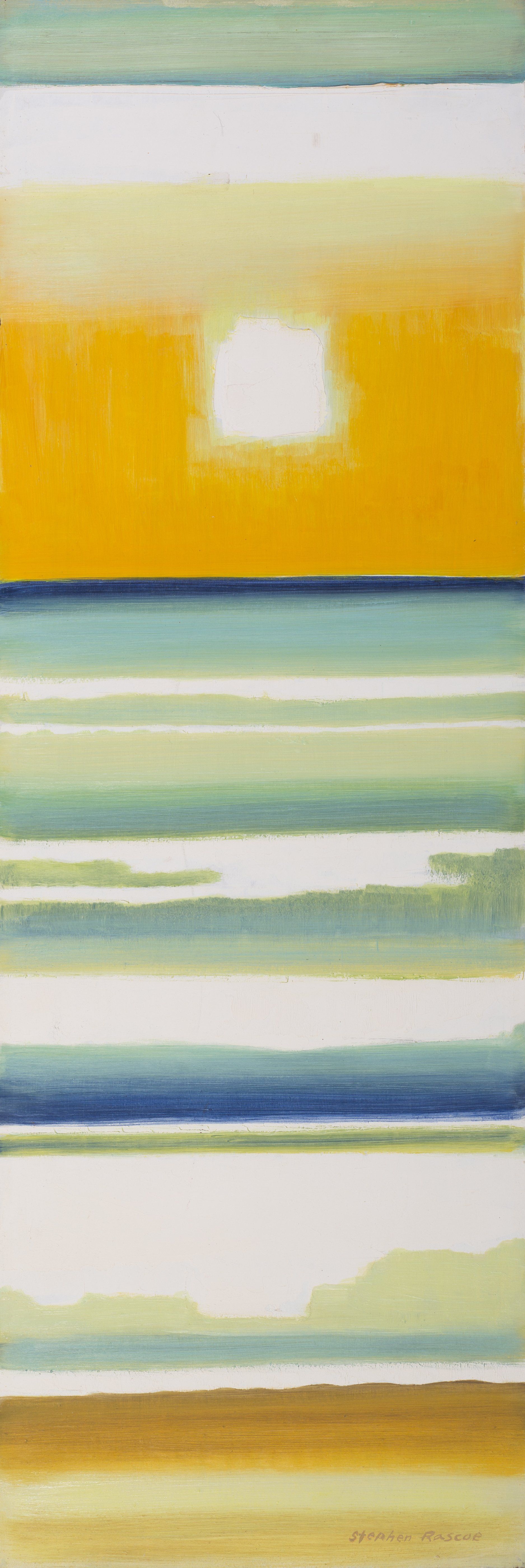 Yellow Banded Landscape Stephen Rascoe